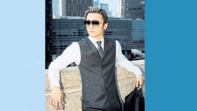 Photo of 谢霆锋 白发贺出道28周年
