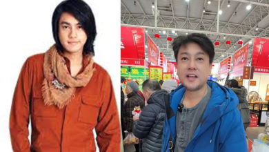 Photo of 朱孝天外型走钟 逛年货没人认出
