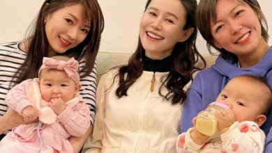 Photo of 黄翠如连诗雅梁诺妍  携老公女儿家庭聚会