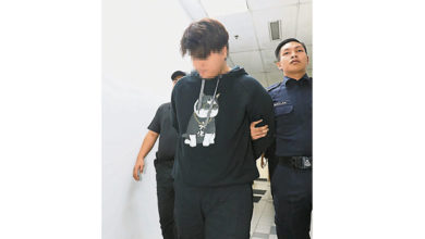 Photo of 向民宅恐吓泼漆  17岁少女认罪611过堂