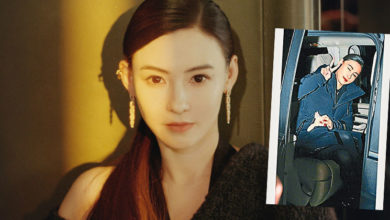 Photo of 得知粉丝零下等候 张柏芝慰问合照亲民