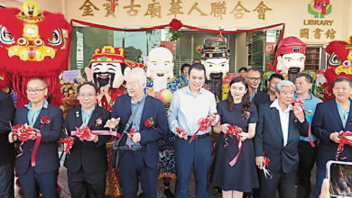 Photo of 【金宝古庙华人联会会所落成开幕礼】雷国荣： 完成修复鉴定价值  金宝古庙着手申遗