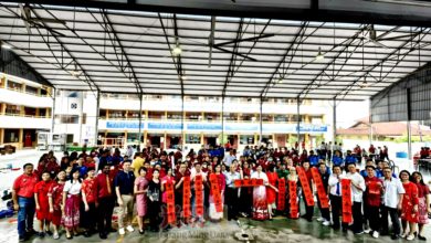 Photo of 吉教育厅新春活动 1500学生挥春剪纸