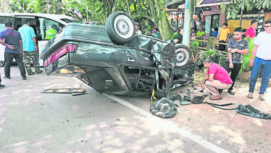 Photo of 驶入反车道 与休旅车相撞 退休公仆无牌驾驶亡