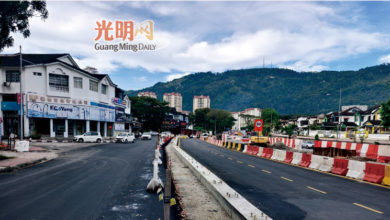 Photo of 天德园大道施工路段 恢复各2车道至下月中