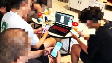 Photo of 新山捣投资诈骗据点 捕7本地男子