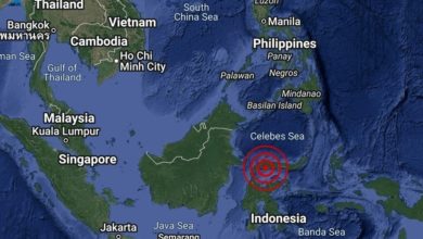 Photo of 印尼米纳哈萨5.9级地震 沙巴多地感震