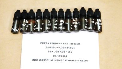 Photo of 电子烟液含海洛因 警起13瓶捕1男