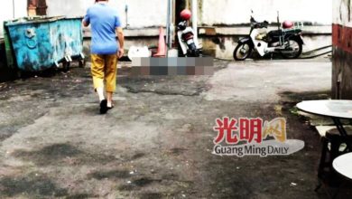 Photo of 槟中路纽冷大厦 老翁坠楼毙命