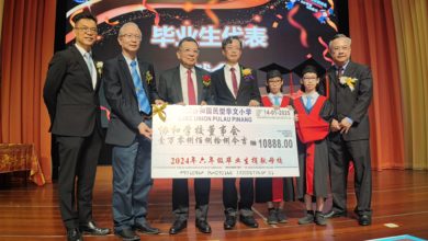 Photo of 协和小学毕业典礼 毕业生逾万元献母校 