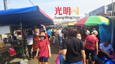 Photo of 民众最后一週办年货 新春倒数 冷风吹