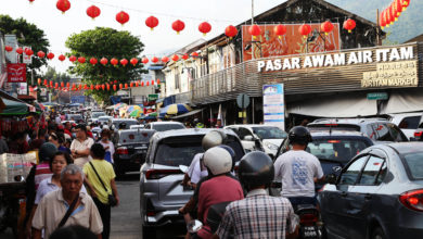 Photo of 槟岛黄金周日人潮汹涌 热闹满城