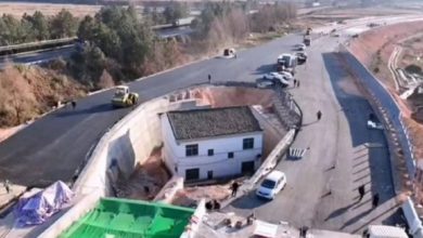 Photo of 家被公路环形包围 最强钉子户后悔了