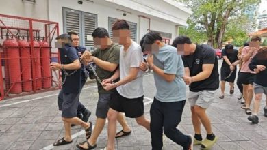 Photo of 未开年先开赌 9男4女被控