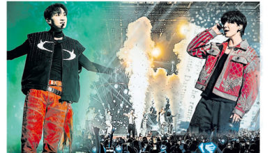 Photo of 《SUPER JUNIOR-D&E WORLD TOUR : ECLIPSE in Kuala Lumpur 2025》粉丝起哄玩亲亲 银赫“冷静” 东海“你们疯了”