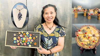 Photo of 种子磨成艺术品 吴美君串饰品化身无价宝