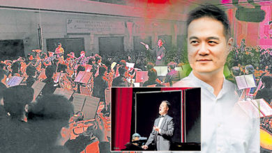 Photo of 指挥家李锡耀唱作俱佳 背向观众更专注