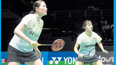 Photo of 中进马羽5单项决赛 日本组合夺女双冠军