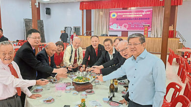 Photo of 竹城济衍阁职董就职 洪锡倡吁弘扬德教