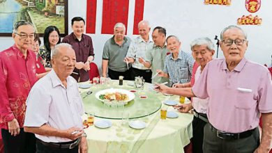 Photo of 马口艺协新春午宴 2年长会友谈养生忆当年