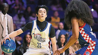 Photo of NBA名人赛 王鹤棣第2次参赛得2分