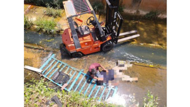 Photo of 叉车员不慎跌入沟渠 当场伤重不治