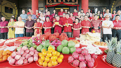 Photo of 巴生福建会馆 丰盛供品祈求天公保佑