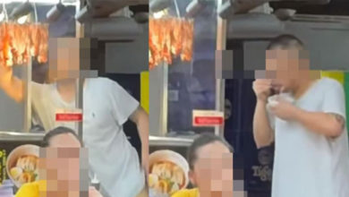 Photo of 醉汉深夜大闹咖啡店 还闯烧腊摊自取食