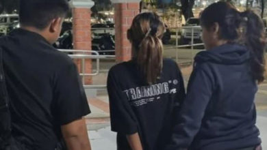 Photo of 涉当阿窿跑腿上门泼漆 20岁女子落网将被控