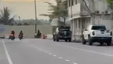 Photo of 转角遇到交警 朋友们都先溜了