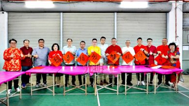 Photo of 威省广惠肇会馆新春团拜〡伍汉勋：努力取好成就 积极贡献社区文化