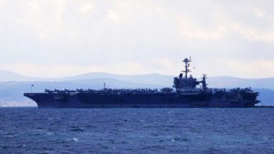 Photo of 美航空母舰与商船相撞 无进水伤亡