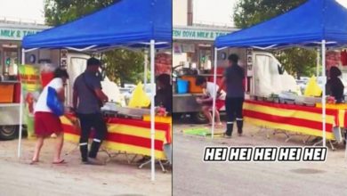 Photo of 【视频】“流浪汉”饿得抢人食物 小贩不谴责还争着买单