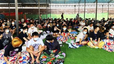 Photo of 打击电诈 缅甸再拘苗瓦迪273名非法入境外国人