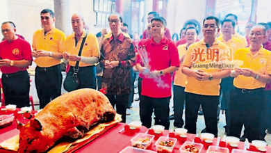 Photo of 苏许连宗祠新春团拜 150宗亲同沾蛇年好运