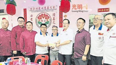 Photo of 【北海心连心慈善之家新春聚餐会】罗建栋：每月接大量申请 慈善金已拨数百万济民