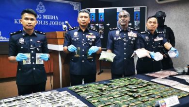 Photo of 突击4地起260万毒品 柔警再捣毁贩毒集团