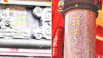 Photo of 巴生蛇庙求子是真的？ 刘德华一家三口名字牌柱曝光