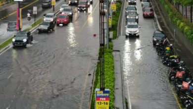 Photo of 蕉赖马鲁里雨后淹水 油站变“汪洋”