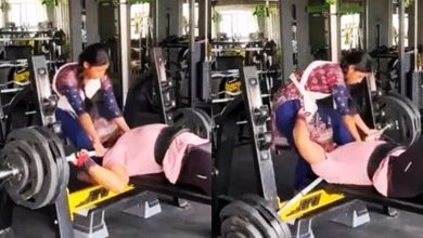 Photo of 视频〡165kg杠铃压颈 挣扎25秒失知觉 妻子救了他