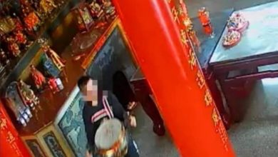 Photo of 偷十多家神庙香炉变卖 男子: 老婆生产要钱