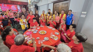 Photo of 峇央峇鲁狮子会 邀请老人孤儿午餐