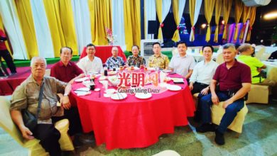 Photo of 【槟榔律布公市福德正神理事会周年宴】全面禁塑料袋影响生意 蓝瑞麒：难不成用报纸包衣