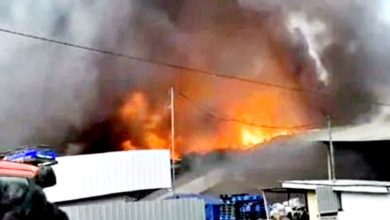 Photo of 电子车电池处理厂大火 爆炸声不断