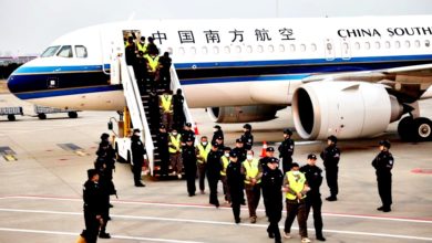 Photo of 非法入境涉电诈 缅遣返111中国人