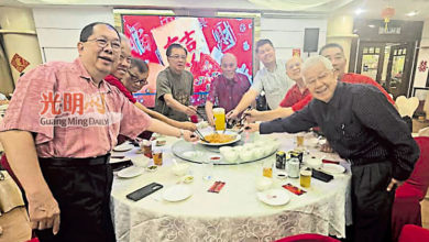 Photo of 【槟榔屿漳州会馆新春团拜】陈来福：乡亲无私奉献 槟漳州会馆成果丰硕