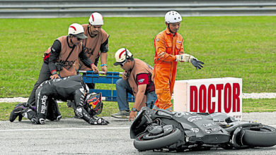 Photo of 【MotoGP】摔车遭遇手脚骨折 马丁告别雪邦测试