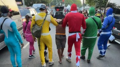 Photo of “Power Rangers”捉贼!