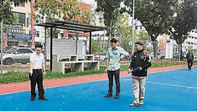 Photo of 五条路篮球场未开放 王宇航称工程不理想