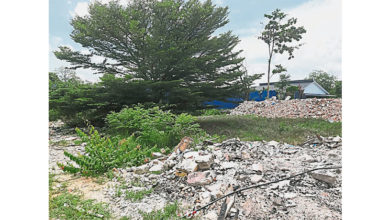 Photo of 地主未建洋房筑围篱 土地被佔沦垃圾场